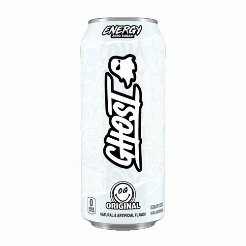 GHOST® ENERGY Zero Sugars Energy Drink, Original Flavor, 200mg Natural Caffeine, 16 fl oz, 12 Pack Cans