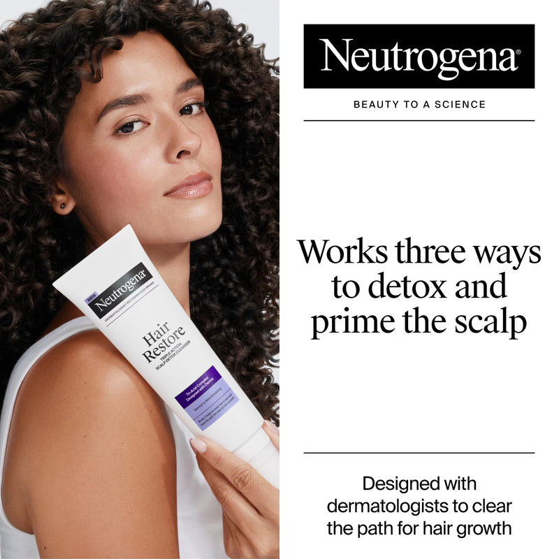Neutrogena Hair Restore Detox Cleanser, 8 fl oz