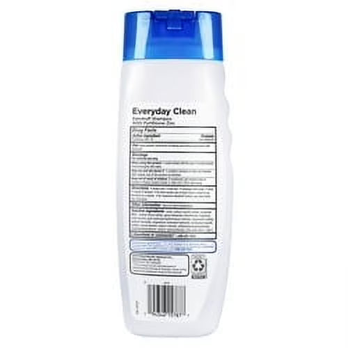 Equate Everyday Clean Dandruff Shampoo with Pyrithione Zinc for Scalp & Hair Care, 12.5 fl oz, Compare to Head & Shoulders® Active Ingredient