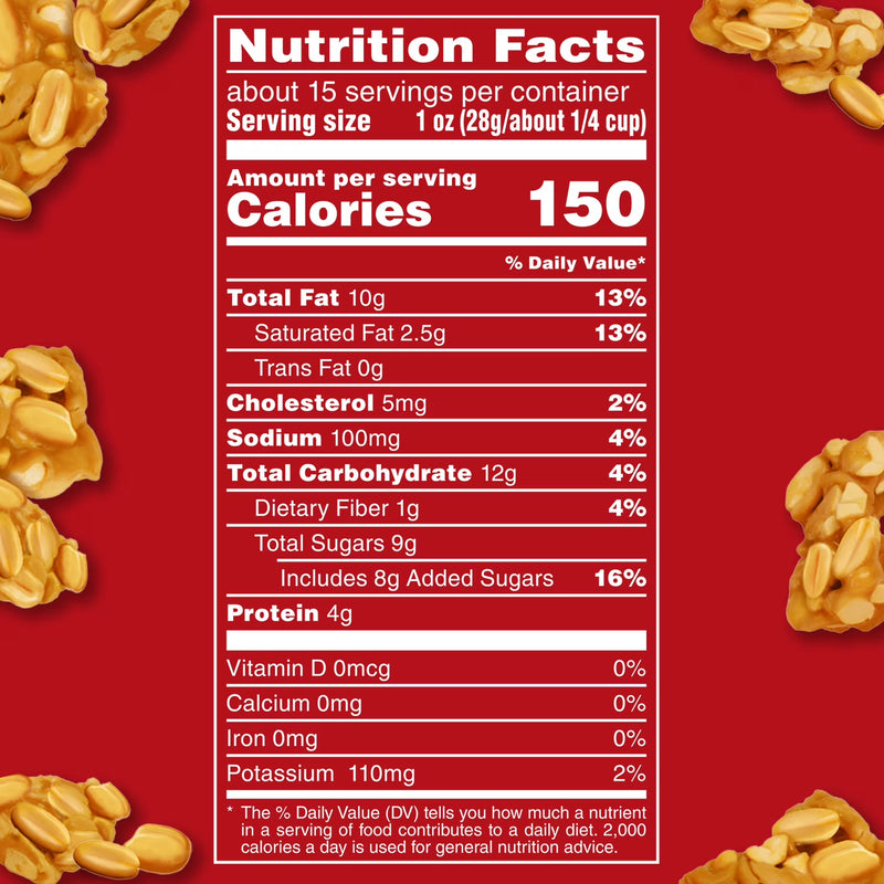 Munch Peanut Brittle Bites Gluten-Free, 14.8 oz
