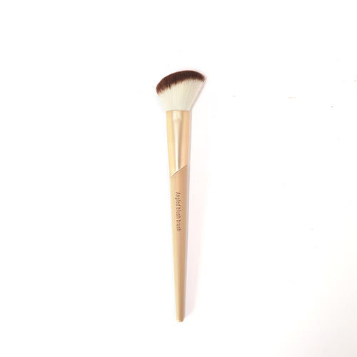 Walmart Angled Blush Makeup & Cosmetic Brush to Sculp & Contour the Face, Gold