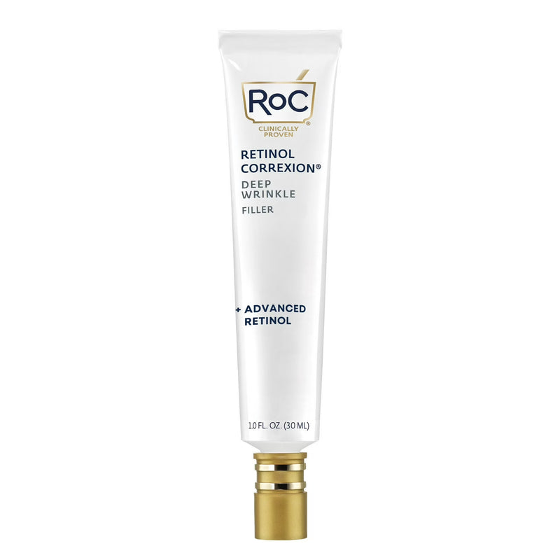 RoC Retinol Correxion Deep Wrinkle Filler for Fine Lines and Anti-Aging, 1.0 fl oz