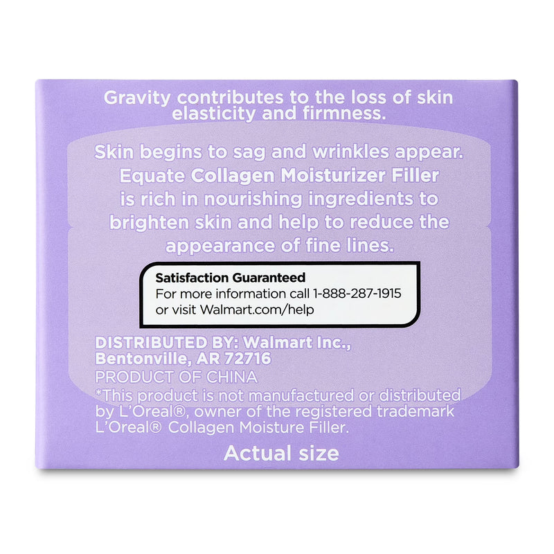 Equate Collagen Moisturizer Day/Night Cream, 1.7 oz.