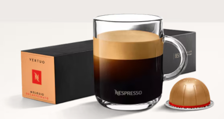 Vertuo Coffee Melozio Decaffeinato Smooth & Balanced (7.77 oz)