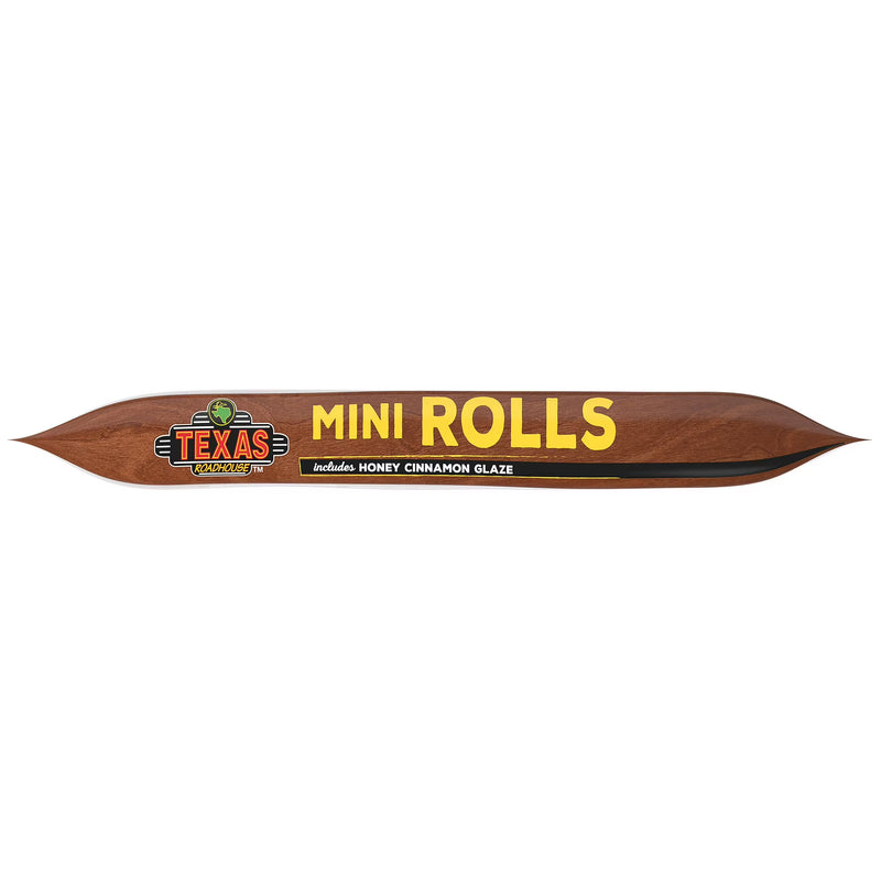 Texas Roadhouse Mini Rolls with Honey Cinnamon Glaze, 12 Count