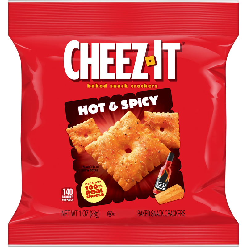 Cheez-It Variety Pack Baked Snack Crackers, Lunch Snacks, 20 Count