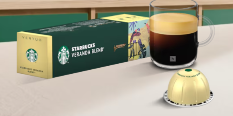 Vertuo Starbucks® by Nespresso Starbucks® Veranda Blend Toasted Malt & Baking Chocolate Notes