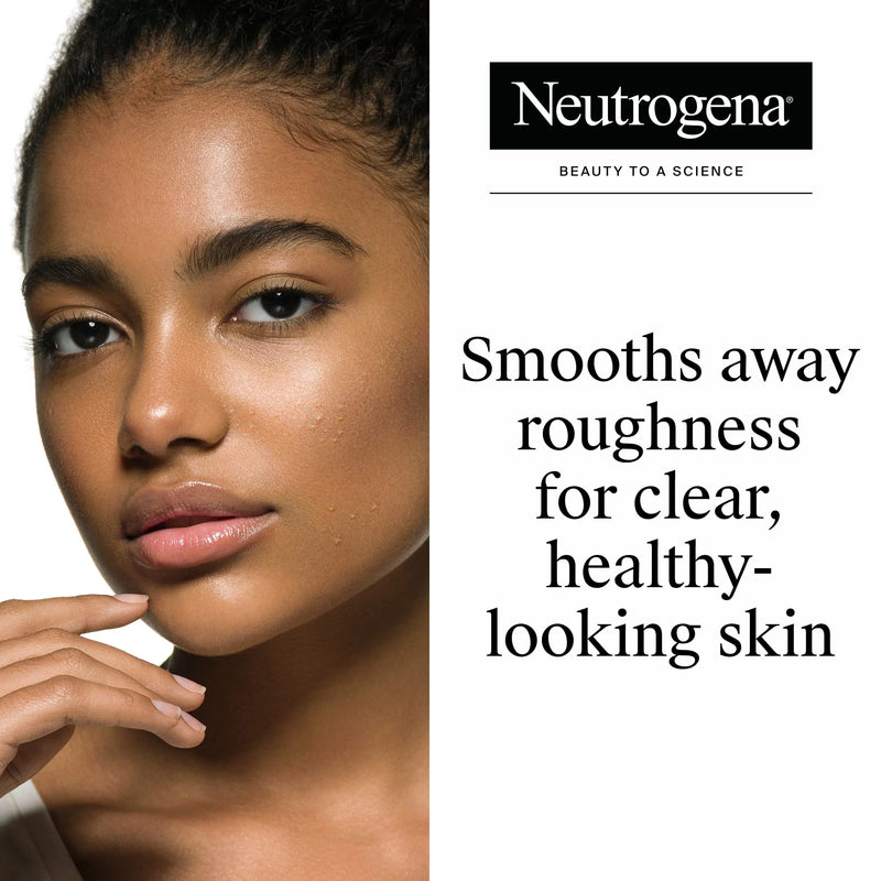Neutrogena Oil-Free Pink Grapefruit Face Scrub, Salicylic Acid Acne Face Wash, 6.7 fl oz