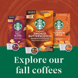 Starbucks Smoked Butterscotch Flavored Coffee, Keurig K-Cup Coffee Pods, 22 Count