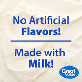 Great Value Cream Cheese Brick, 8 oz Block