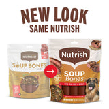 Nutrish Soup Bones Premium Dog Chews with Real Beef and Barley, 6 Chews (Rachael Ray)