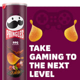 Pringles BBQ Potato Crisps Chips, Lunch Snacks, 5.5 oz Canister
