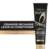L'Oreal Paris Elvive Total Repair Squeeze Leave in Conditioner, Damaged Hair, Protein, 5.1 fl oz