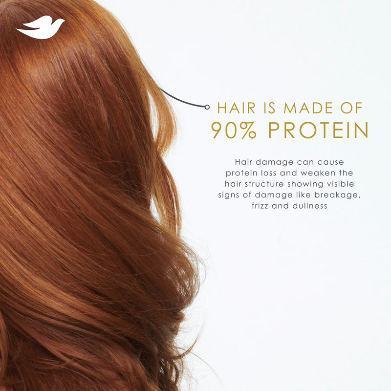 Dove Shampoo for Damaged Hair Intensive Repair with Bio-Protein Care Technology and Amino Serum, 28 fl oz