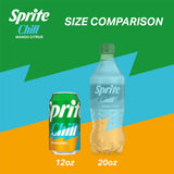 Sprite Chill Mango Citrus Soda Pop Cans, 12 fl oz, 12 Pack