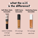 e.l.f. Soft Glam Satin Concealer, 15 Fair Warm, 0.21 fl oz