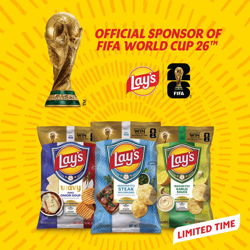 Lay's FIFA Mix Multipack Snack Chips 18 oz 18 count