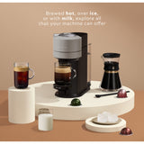 Vertuo Next Coffee and Espresso Maker in Light Gray plus Aeroccino3 Milk Frother in Black, BNV550GRY1BUC1