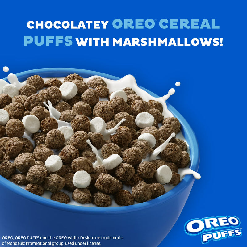 Post OREO PUFFS™ Cereal, Crunchy 16.5 oz box