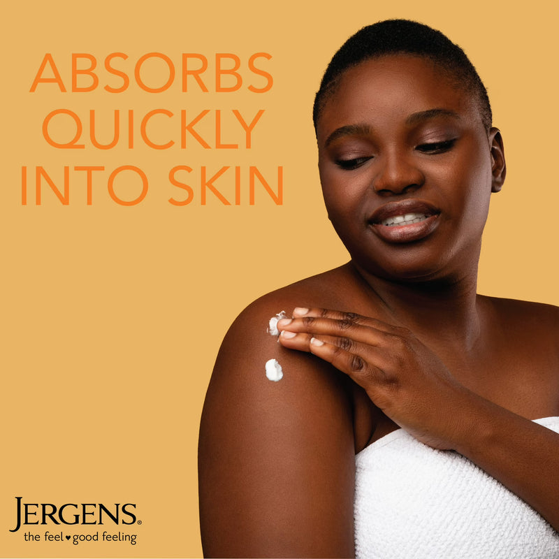 Jergens Skin Firming Body Lotion for Dry Skin, Moisturizer with Collagen, Elastin, 16.8 oz