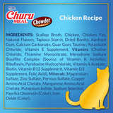 INABA Churu Meal Chowder Adult Wet Cat Food, 2.29 oz cup, 12-count, Chicken Variety Pack