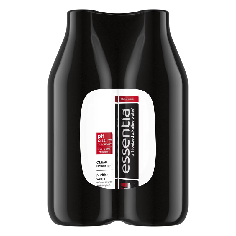 Essentia Ionized Alkaline Water, 9.5 PH until opened, 99.9% Pure, Bottled Water, 6PK 0.252 fl oz