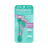 Skintimate Sensitive Women's 4-Blade Disposable Razors, 4 Count