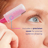 Schick Hydro Silk Touch-up Manual Dermaplaning Razor with Precision Cover, 3 Ct, Women’s Face Razor