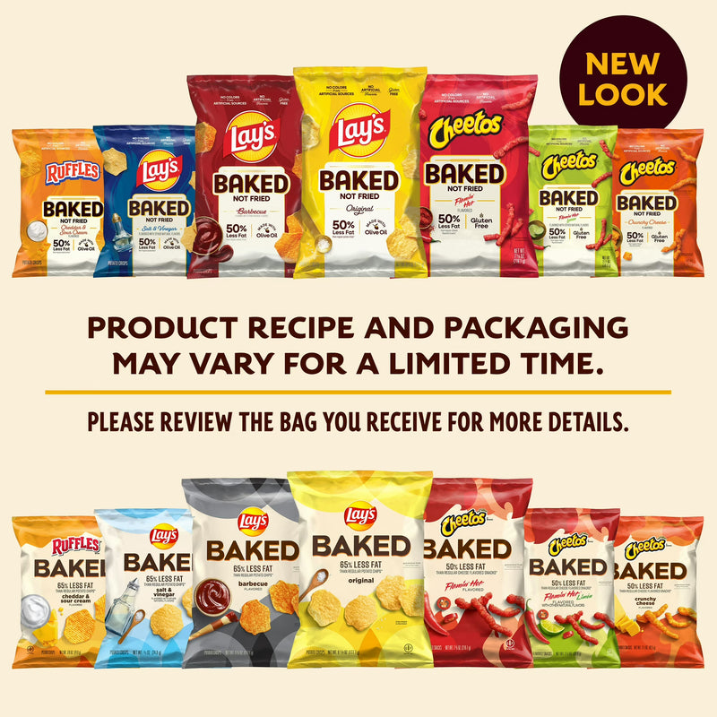 Baked Cheetos Crunchy 50% Less Fat Flamin’ Hot Cheese Flavored Snacks Bag, 7.625 oz