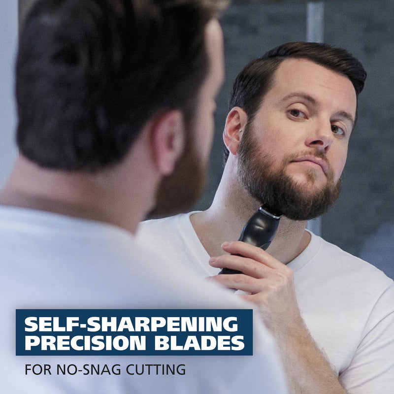 Wahl Lithium Ion All-in-One Beard Trimmer for Men - Black/ Silver Model 9888-600