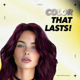 got2b Metallics Permanent Hair Dye, M69 Amethyst Chrome, Hair Color for Women & Men, 1 Kit