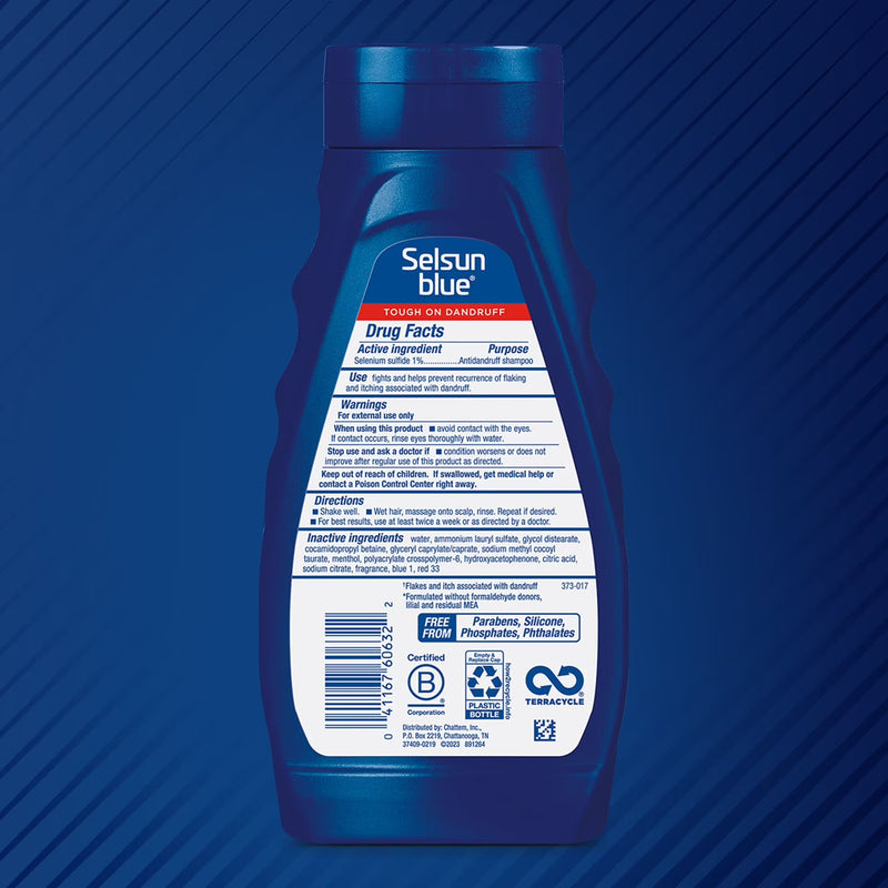 Selsun Blue Medicated Antidandruff Shampoo, 11 fl. oz.