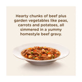 Rachael Ray Nutrish Natural Wet Dog Food, Grain Free, Hearty Beef Stew, 8 oz tub