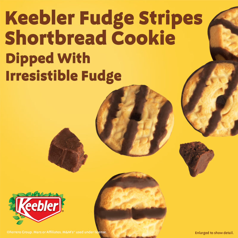 Assorted Cookie Classics Variety Pack - Mother’s Circus, Keebler Fudge Stripes & Famous Amos, 20 Pouch Box, 20 oz