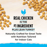 Purina Cat Chow Naturals, Indoor Dry Cat Food, Chicken & Turkey, 3.15 lb Bag