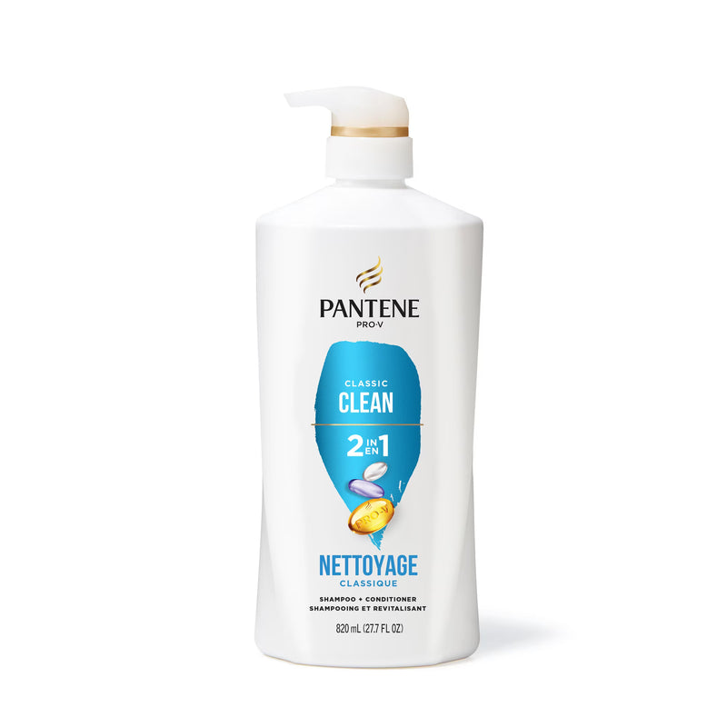Pantene Pro-V Classic Clean 2in1 Shampoo and Conditioner, 27.7 fl oz
