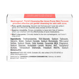Neutrogena Acne Face Wash Bar, Acne Treatment for Acne-Prone Skin, Facial Cleanser, 3.5 oz
