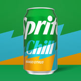 Sprite Chill Mango Citrus Soda Pop Cans, 12 fl oz, 12 Pack