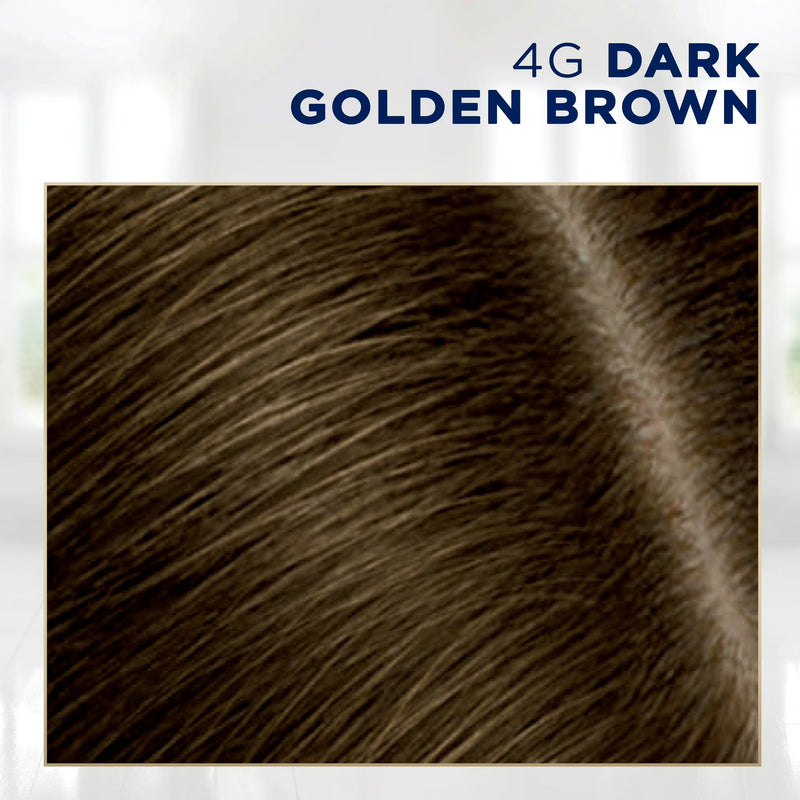 Clairol Root Touch-Up by Nice'n Easy Permanent Hair Dye, 4G Dark Golden Brown Hair Color, Pack of 1