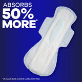Always Maxi Pads with Wings, Size 5, Extra Heavy Overnight, 36 Count