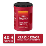 Folgers Classic Roast Ground Coffee, Medium Roast, 40.3 oz Canister
