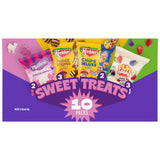 Keebler Sweet Treat Variety Pack, 10-Count Box, Includes Chips Deluxe, Funables, Fudge Stripes, and Mother's Circus Animal Cookies, 9.4 oz