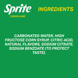 Sprite Lemon-Lime Caffeine Free Soda Pop Cans, 12 fl oz, 24 Pack