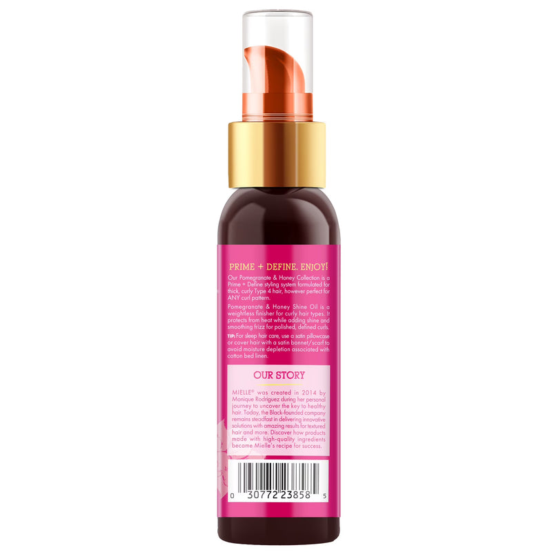 Mielle Pomegranate and Honey Shine Oil - 4 oz