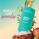 Jergens Shea Fusion Tropical Escape Scented Body Lotion with Shea Butter & Vitamin E for 24-Hour