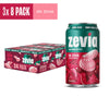 (3 pack) (3 pack) (3 Packs) Zevia Zero Calorie, No Sugar Dr. Zevia Soda Pop, 12 fl oz, 8 Pack Cans