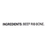 Ol' Roy Natural Beef Dry Rib Bone Chew for Dogs, 1 Count