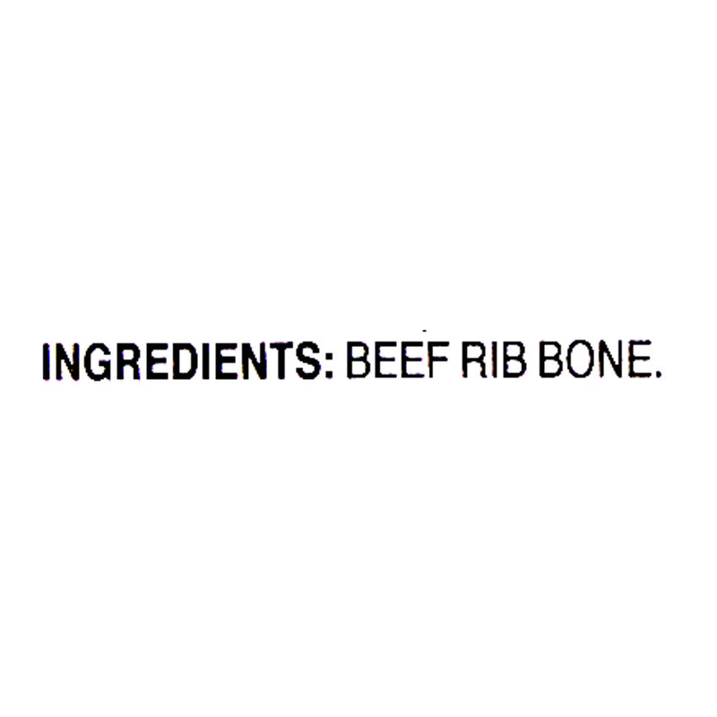 Ol' Roy Natural Beef Dry Rib Bone Chew for Dogs, 1 Count