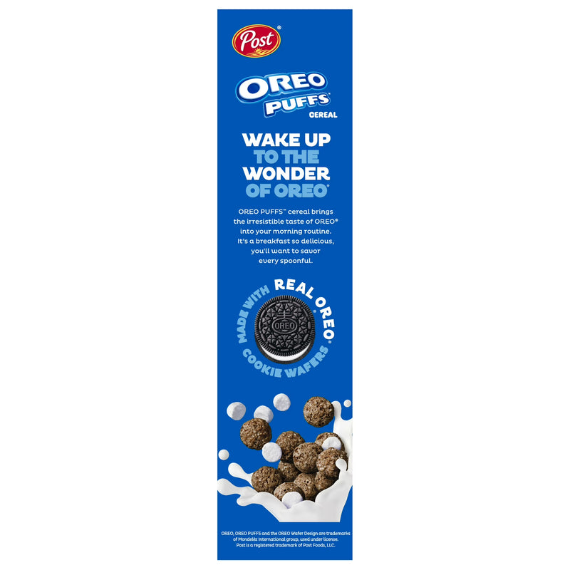 Post OREO PUFFS™ Cereal, Crunchy 16.5 oz box