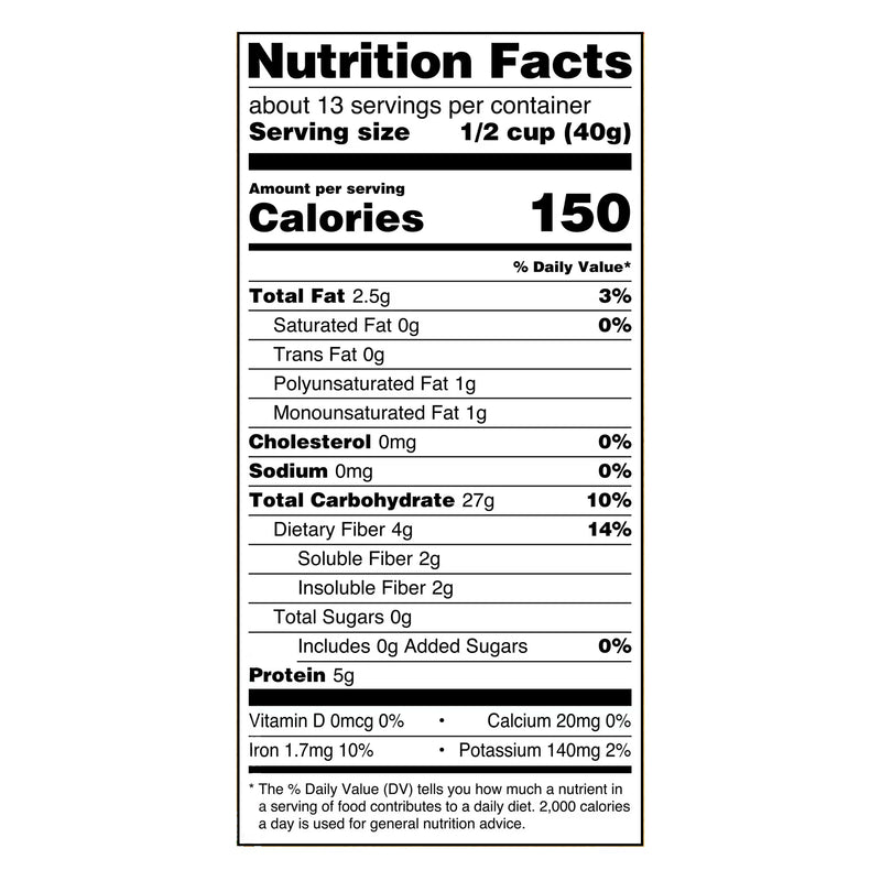 Great Value Instant Old Fashioned Oats, 18 oz Tube